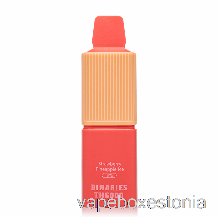 Vape Box Estonia Horizon Binaarid Th6000 ühekordne Maasika Ananassijää